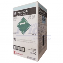 Gás Botija R134A CHERMOUS DUPONT 13,62 Kg Refrigerante 