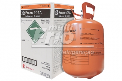 Gás Botija 404 A HP62 CHEMOURS DUPONT 10,89 kg Refrigerante