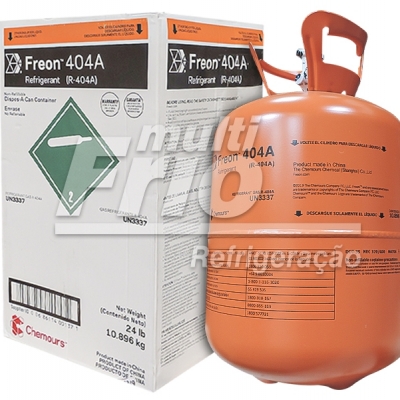 Gás Botija 404 A HP62 CHEMOURS DUPONT 10,89 kg Refrigerante