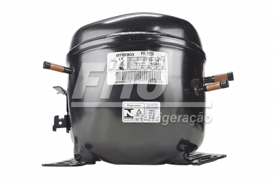 Motor Compressor 1/3+ HP Embraco FFI 12 BX 110V Com Capacitor - Gás: R12/mp39/mo49/401a/r409a