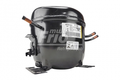 Motor Compressor 1/3+ HP Embraco FFI 12 BX 220V Com Capacitor Gás: R12/MP39/MO49/401A/R409A