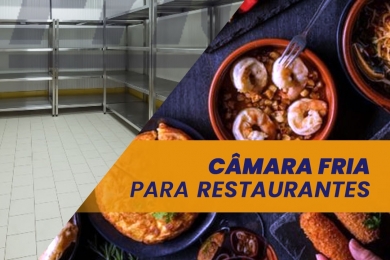 Câmara frigorífica para Restaurante