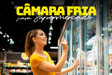 Câmara Fria para Supermercado