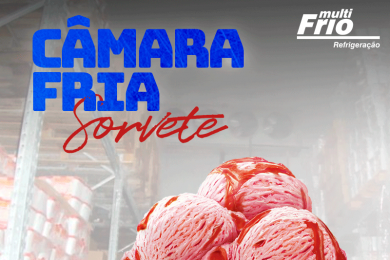 Câmara fria para Sorvete