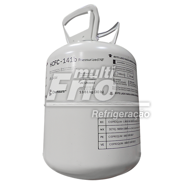 Gás Fluído 141b R11 Freon Chemours Dupont Botija 13,6Kg Original ...