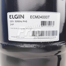 Motor Compressor 2 HP Elgin ECM24000T Trifásico R22 Média 220V