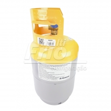 Tanque De Recolhimento De Gás Com Válvula De Segurança 13Kg 30LB - Mastercool