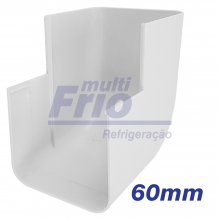 Curva Ângulo Externo para Canaleta 60