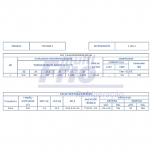 Motor Compressor Elgin 1 HP - TCB 4040 E - R404A - 220V - 60Hz - Baixa