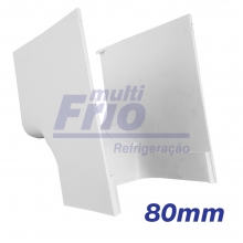 Curva Ângulo Interno Para Canaleta 80mm