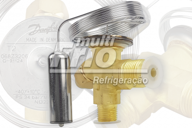 Válvula De Expansão T 2 R22/R407C Rosca 3/8