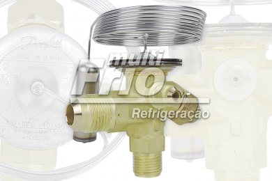 Válvula De Expansão TE 2 R22/R407C Rosca 3/8