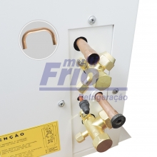 Unidade Condensadora 5 HP Elgin ESB 4500 Baixa Trifásico R404A HP81 HP80 FX10 220V