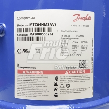 Motor Compressor 5,0 HP Danfoss Maneurop MTZ64HM3AVE (MTZ64-3VI) Trifásico 220V