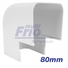 Curva Ângulo Externo Para Canaleta 80mm
