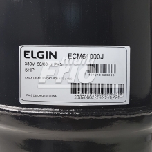 Motor Compressor 5 HP Elgin ECM-61000-J Trifásico 380V Média R22
