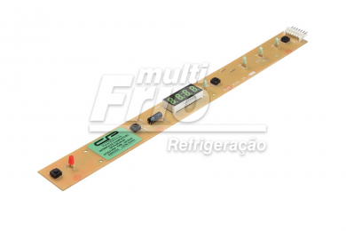 Placa Eletrônica Interface Para Refrigerador Electrolux DF43, DF46, DF48, DF48X, DFW48, DW48X e DF49 Bivolt CP 1484