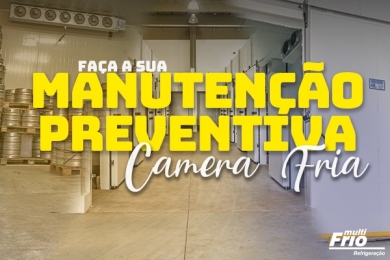 Faça a sua Manutenção Preventiva Câmara Frigorífica