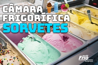 Câmara Fria para Sorvetes