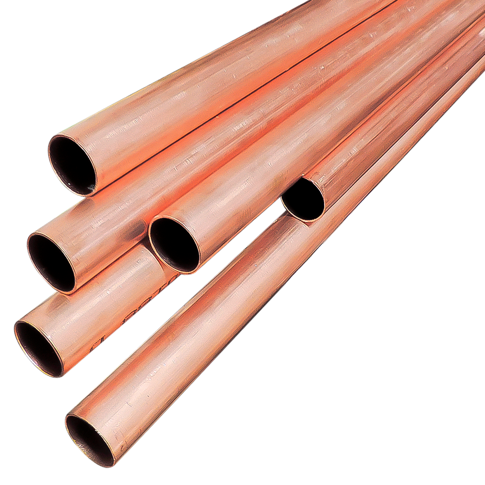 Tubo de cobre r&iacute;gido